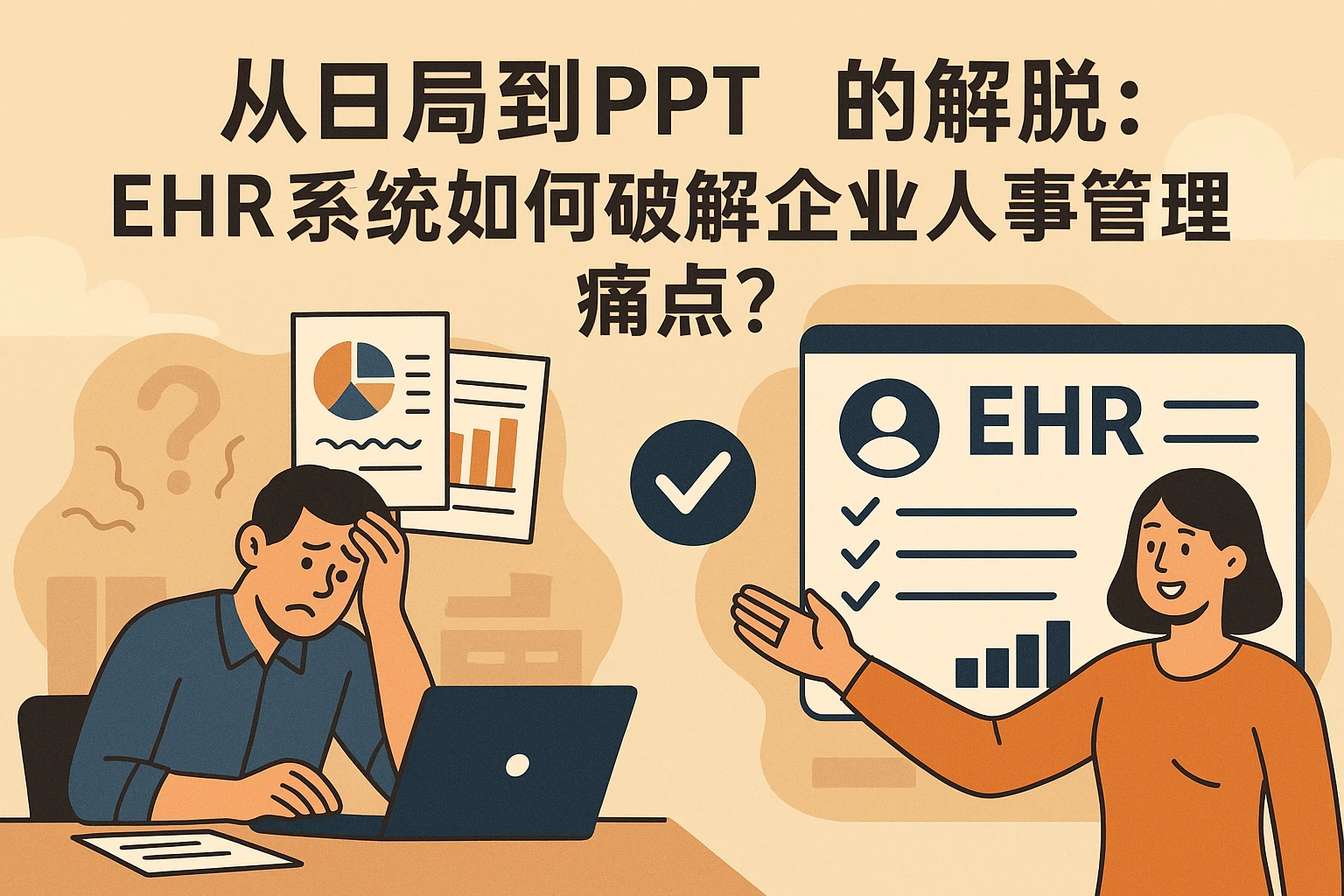 从日报到PPT的解脱:ehr系统如何破解企业人事管理痛点?