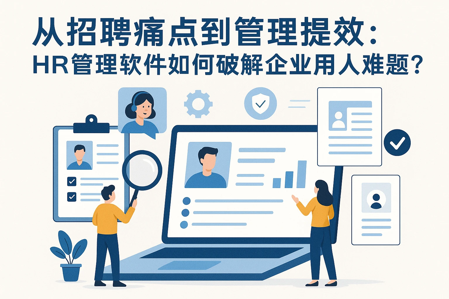 从招聘痛点到管理提效：HR管理软件如何破解企业用人难题？