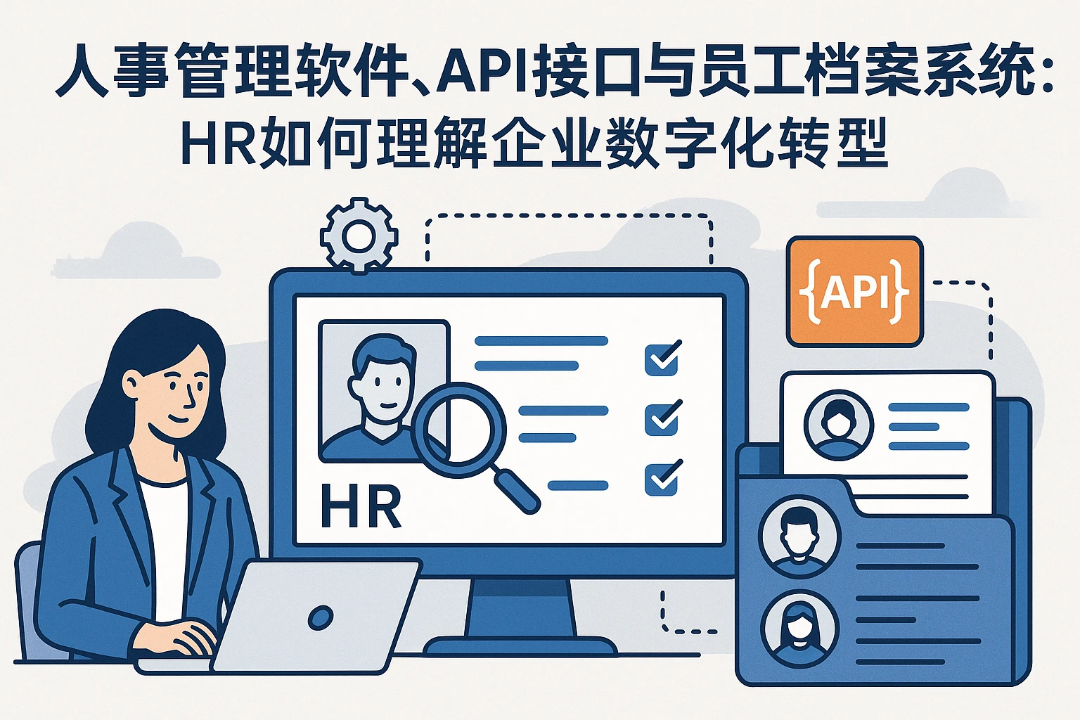 人事管理软件、API接口与员工档案系统:HR如何理解企业数字化转型