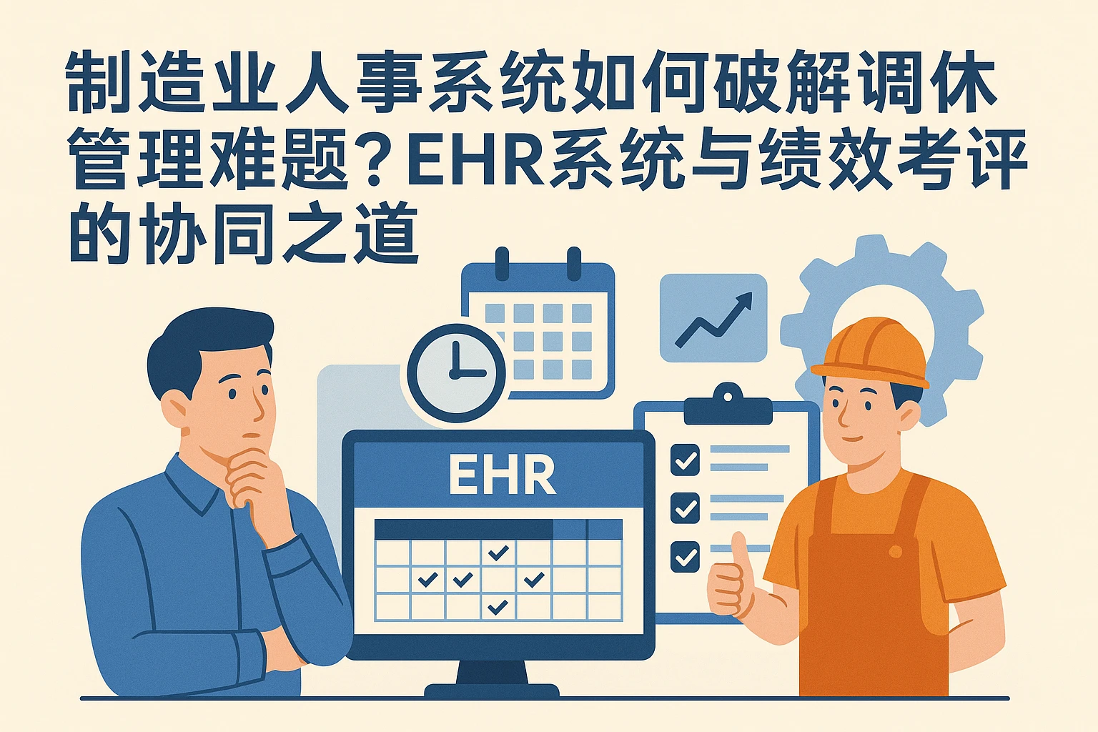 制造业人事系统如何破解调休管理难题?EHR系统与绩效考评的协同之道