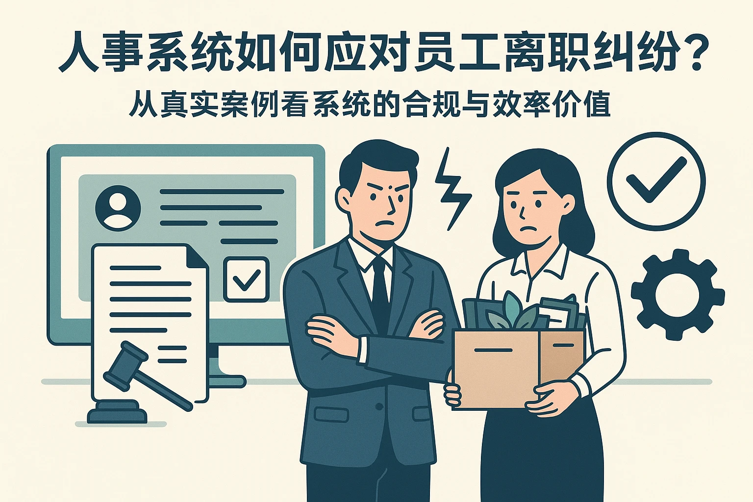 人事系统如何应对员工离职纠纷?从真实案例看系统的合规与效率价值