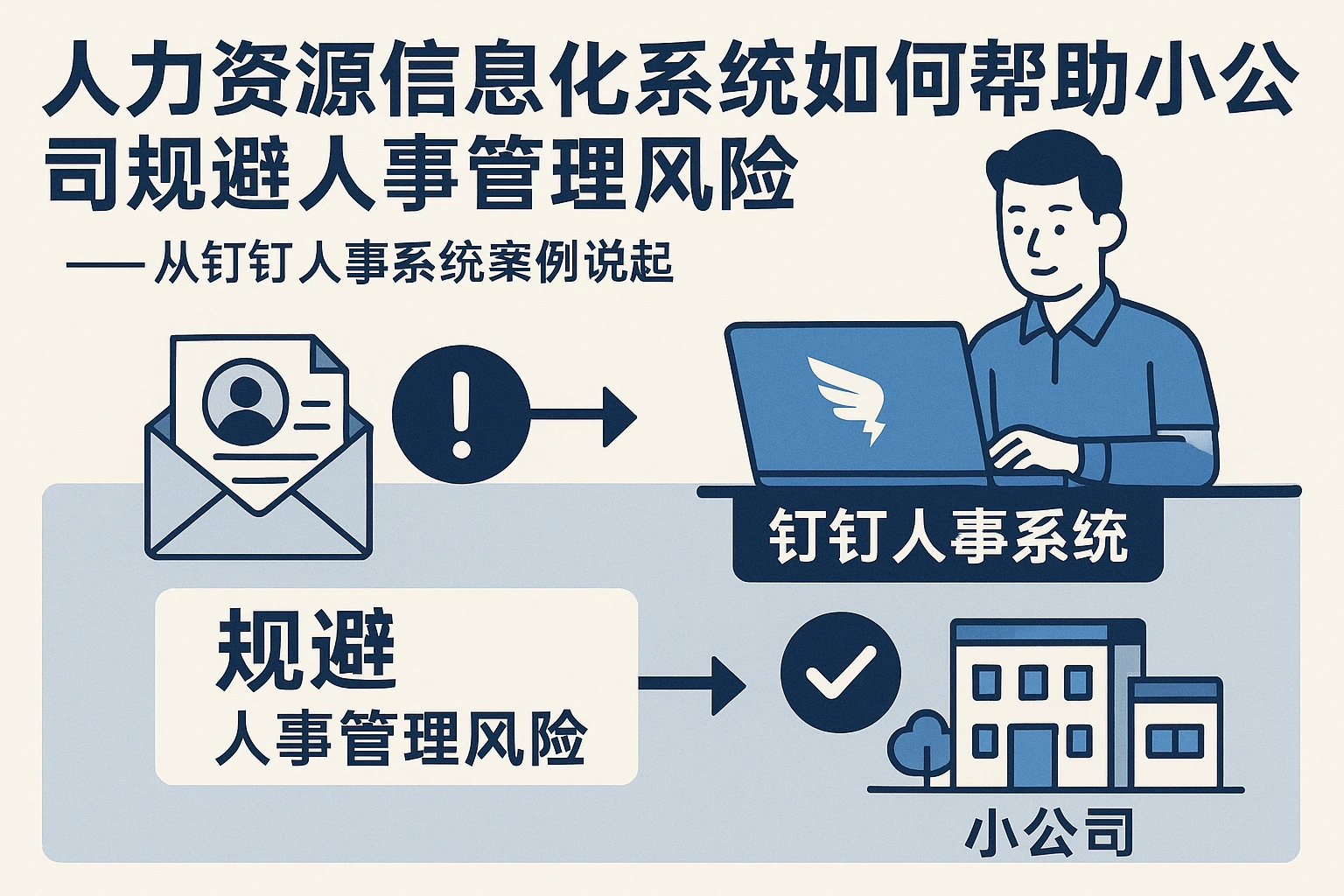 人力资源信息化系统如何帮助小公司规避人事管理风险——从钉钉人事系统案例说起