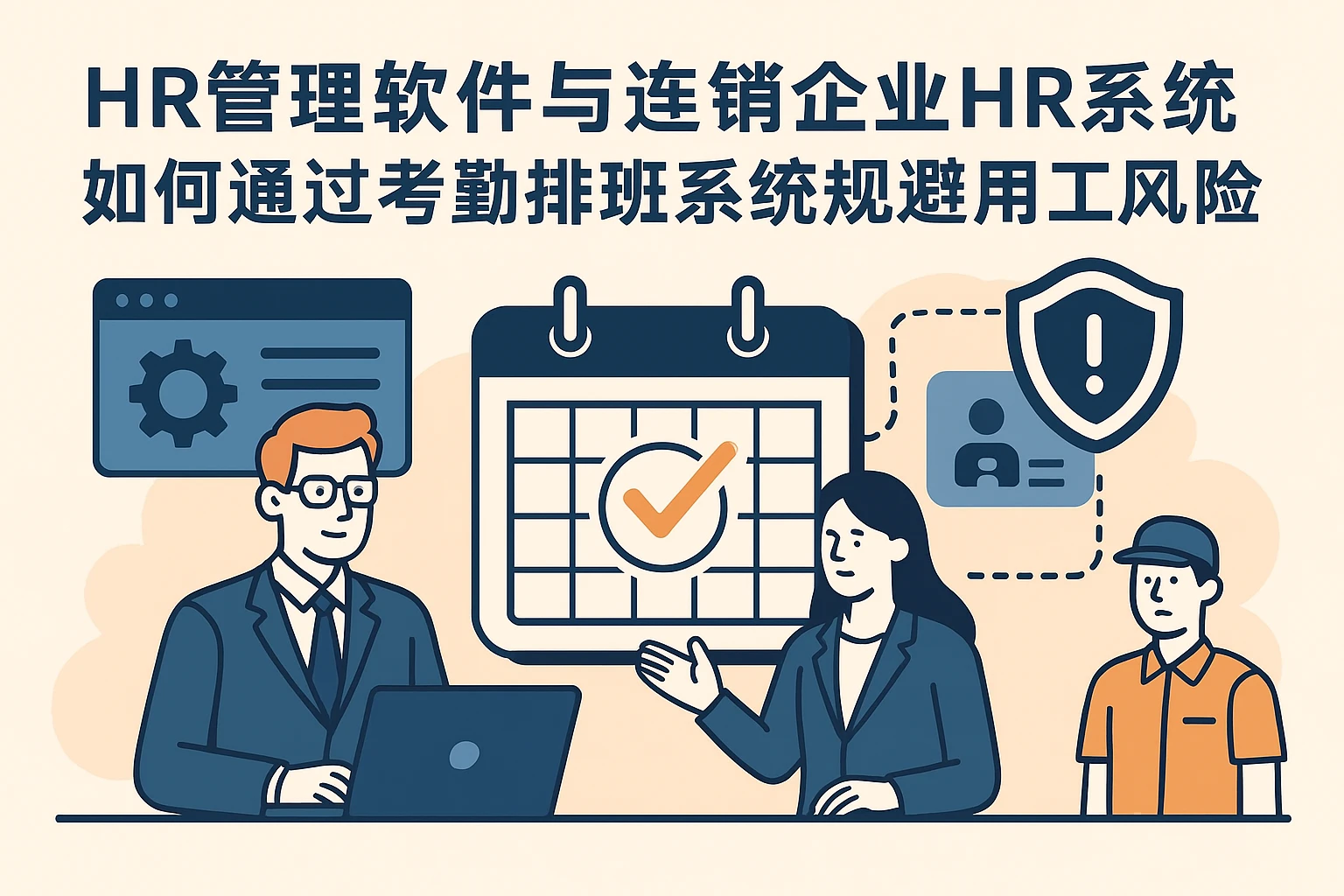 HR管理软件与连锁企业HR系统如何通过考勤排班系统规避用工风险
