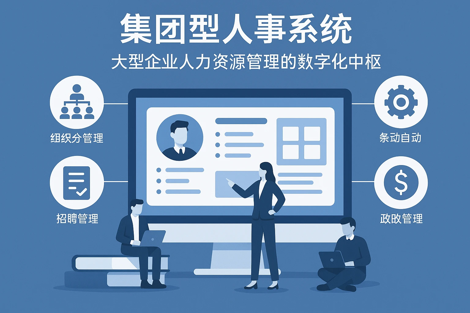 集团型人事系统：大型企业人力资源管理的数字化中枢