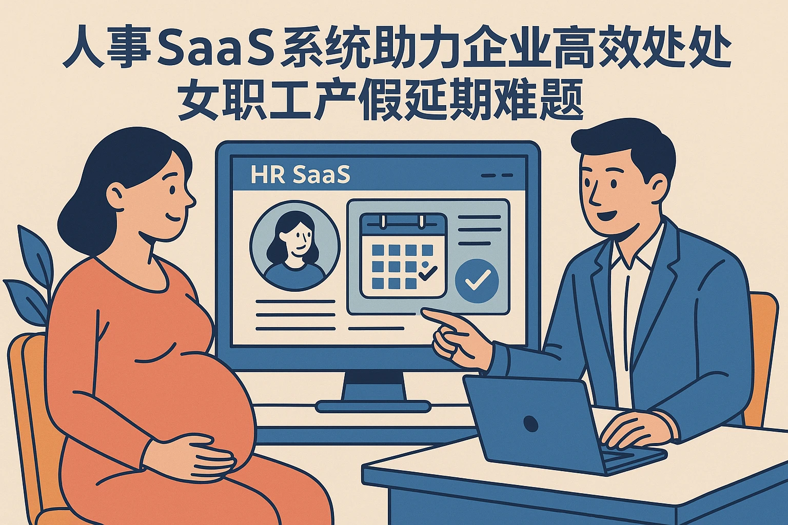 人事SaaS系统助力企业高效处理女职工产假延期难题