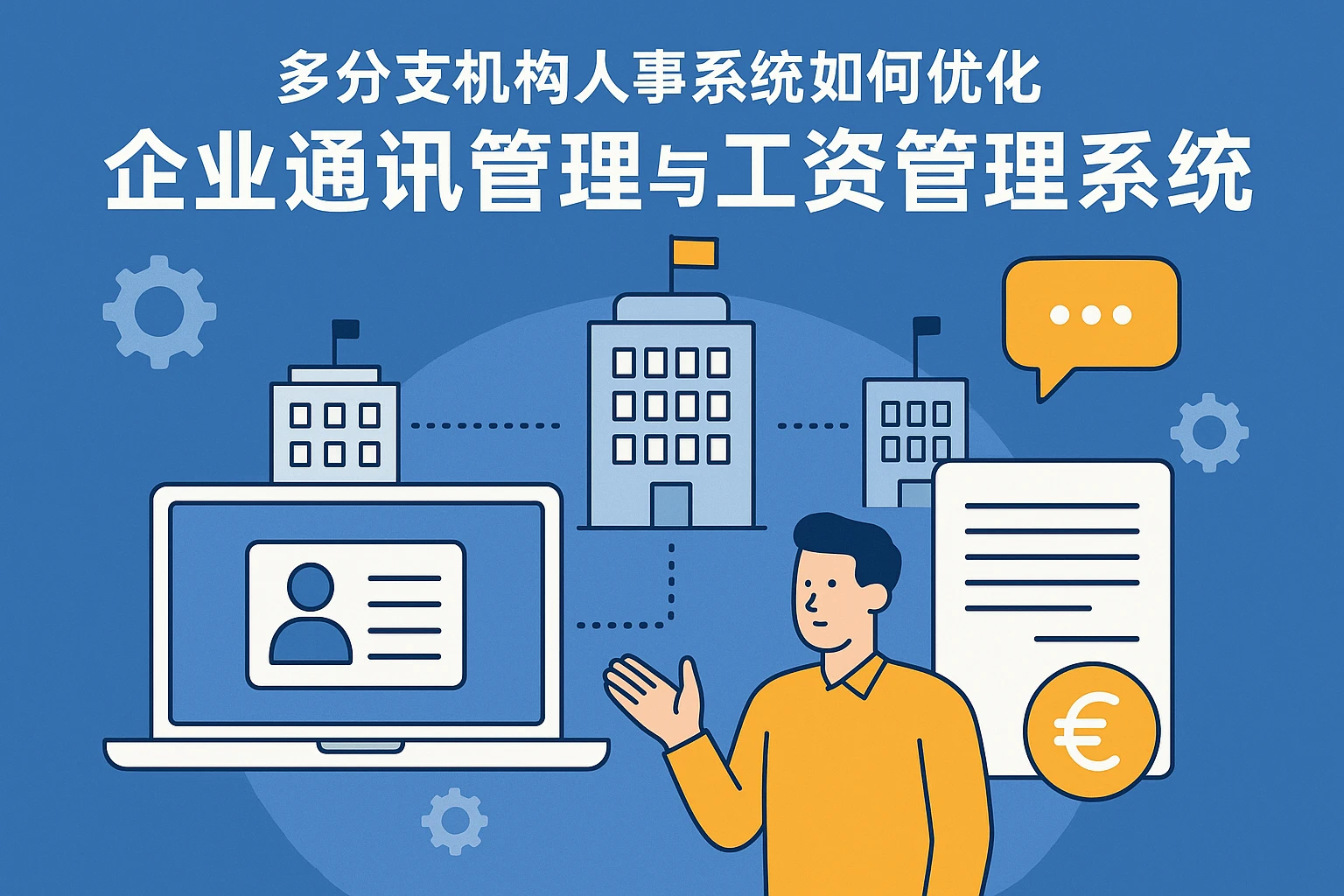 多分支机构人事系统如何优化企业通讯管理与工资管理系统应用