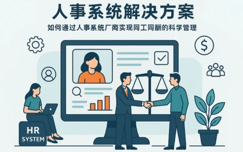人事系统解决方案：如何通过人事系统厂商实现同工同酬的科学管理