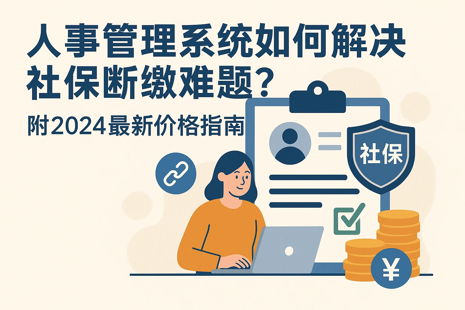 人事管理系统如何解决社保断缴难题？附2024最新价格指南