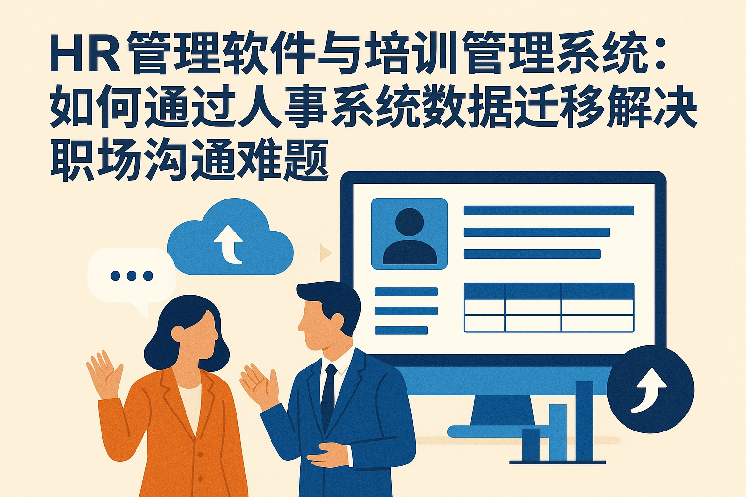HR管理软件与培训管理系统：如何通过人事系统数据迁移解决职场沟通难题