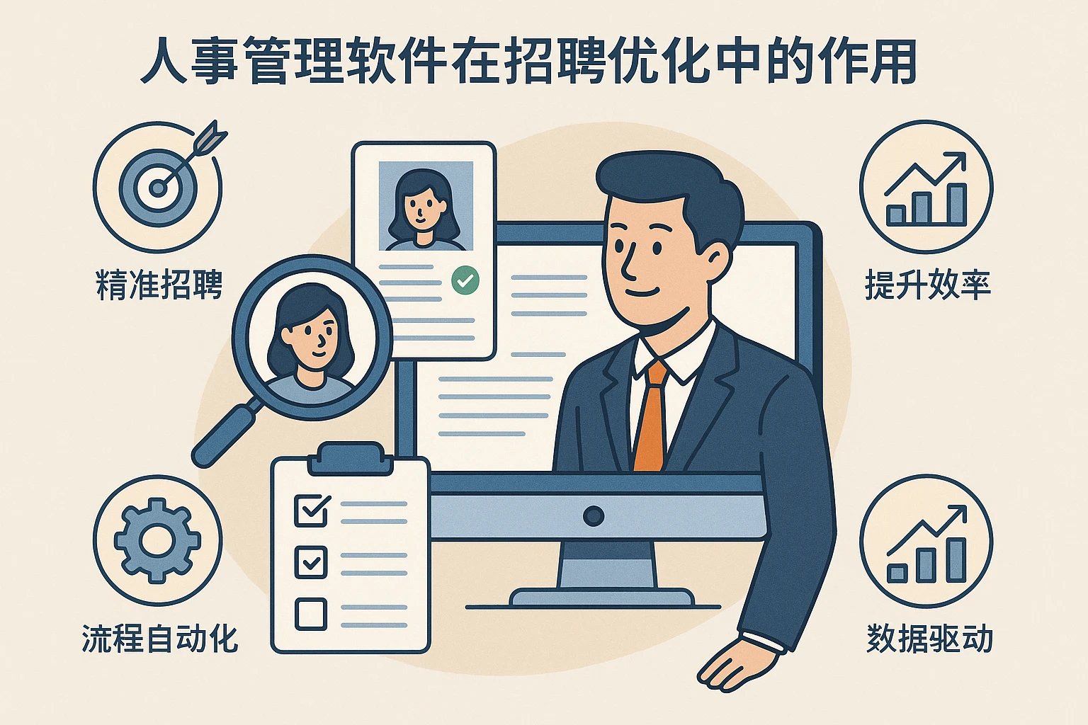 人事管理软件在招聘优化中的作用