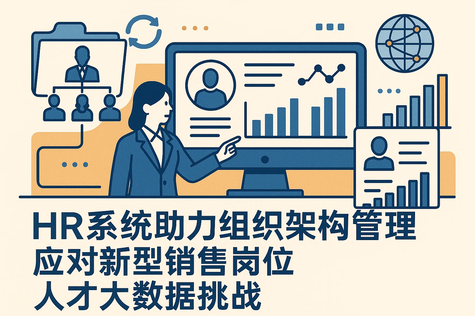 HR系统助力组织架构管理系统应对新型销售岗位人事大数据系统挑战