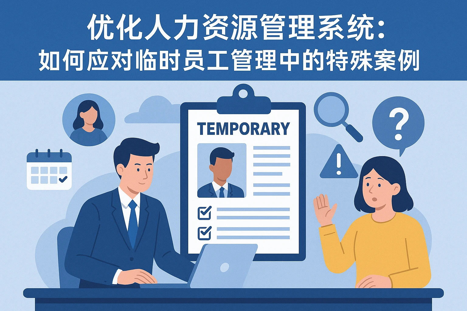 优化人力资源管理系统:如何应对临时员工管理中的特殊案例