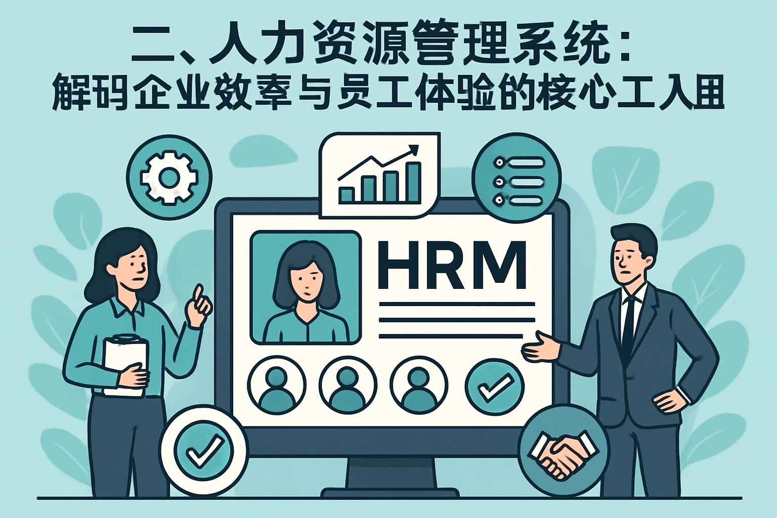 二、人力资源管理系统:解码企业效率与员工体验的核心工具