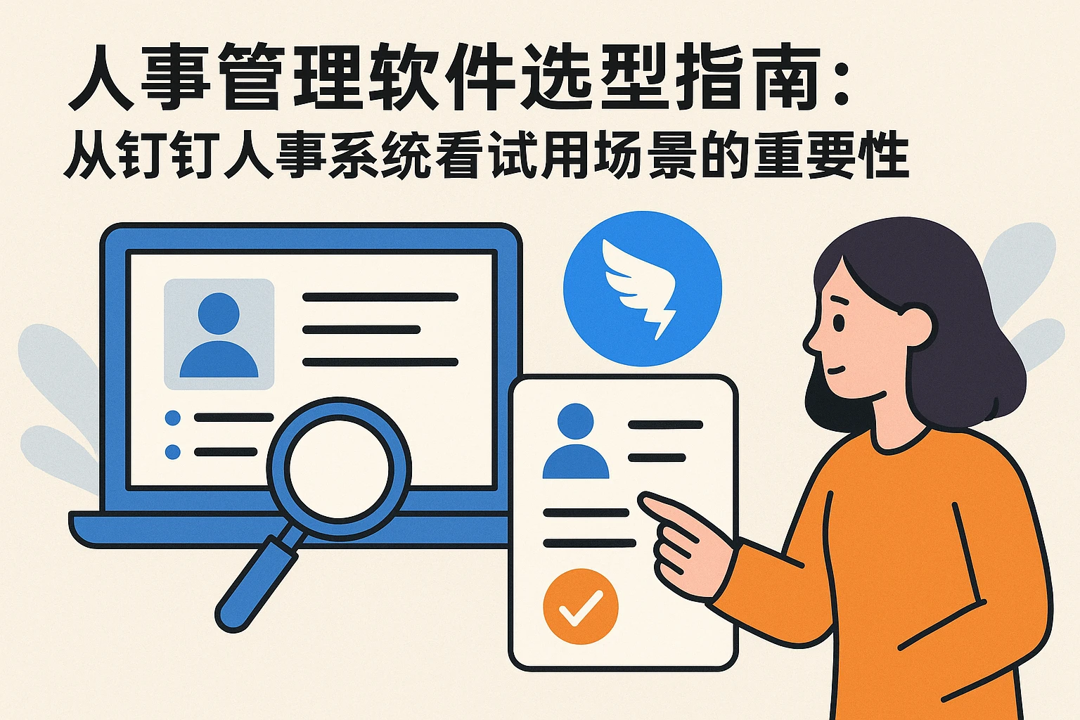 人事管理软件选型指南：从钉钉人事系统看试用场景的重要性