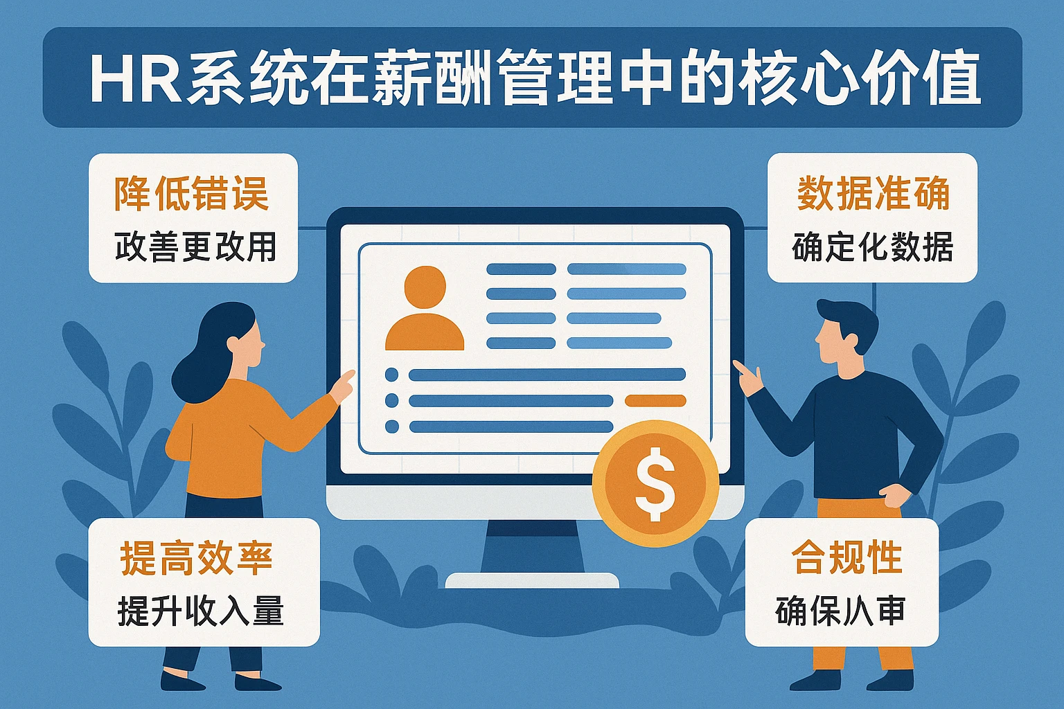 HR系统在薪酬管理中的核心价值