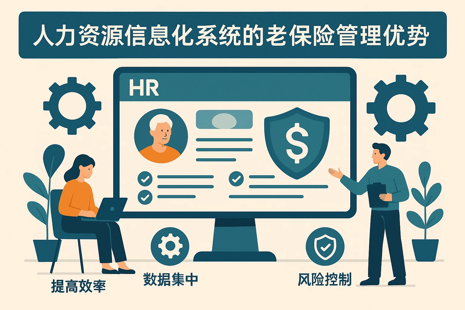 人力资源信息化系统的养老保险管理优势