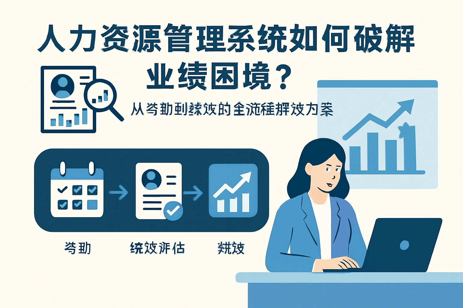 人力资源管理系统如何破解业绩困境？从考勤到绩效的全流程解决方案