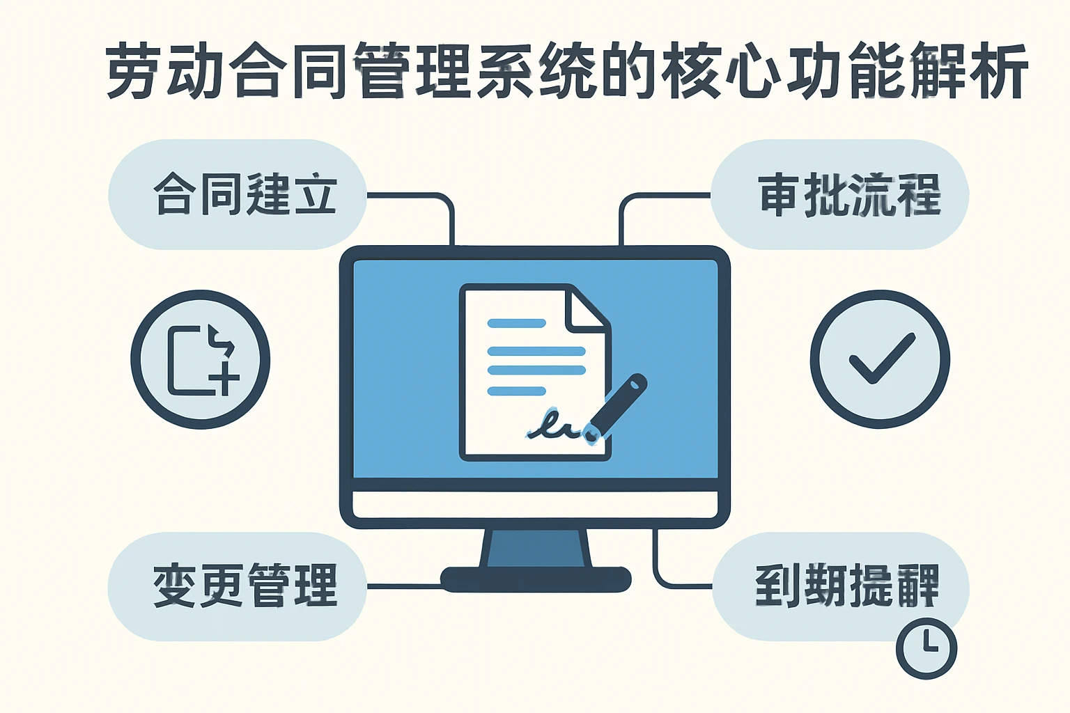 劳动合同管理系统的核心功能解析
