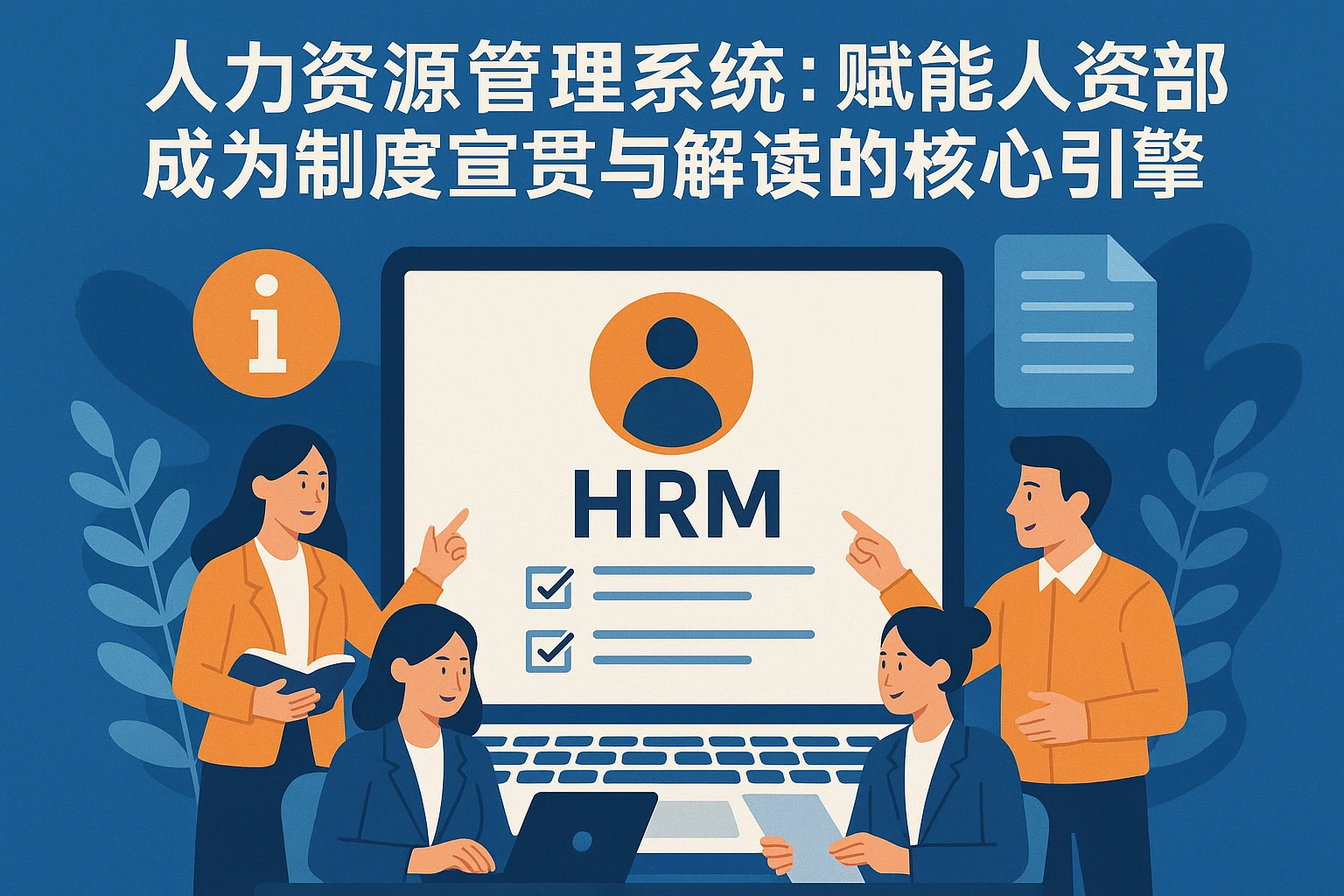 人力资源管理系统：赋能人资部门成为制度宣贯与解读的核心引擎