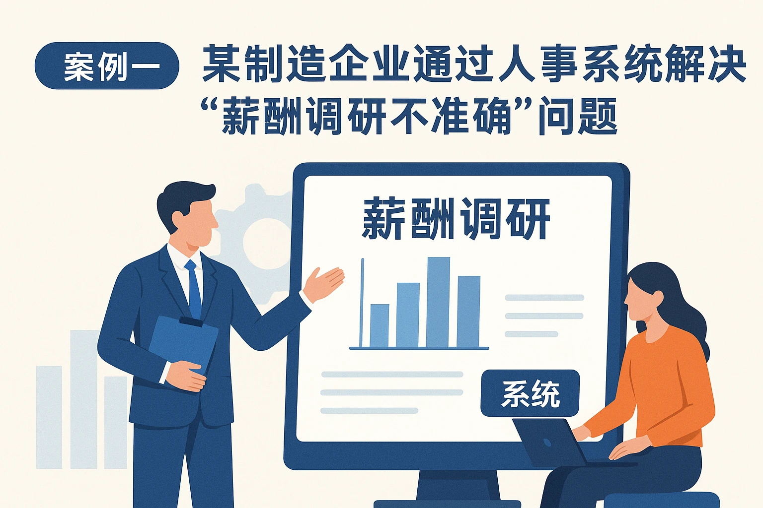 案例一：某制造企业通过人事系统解决“薪酬调研不准确”问题