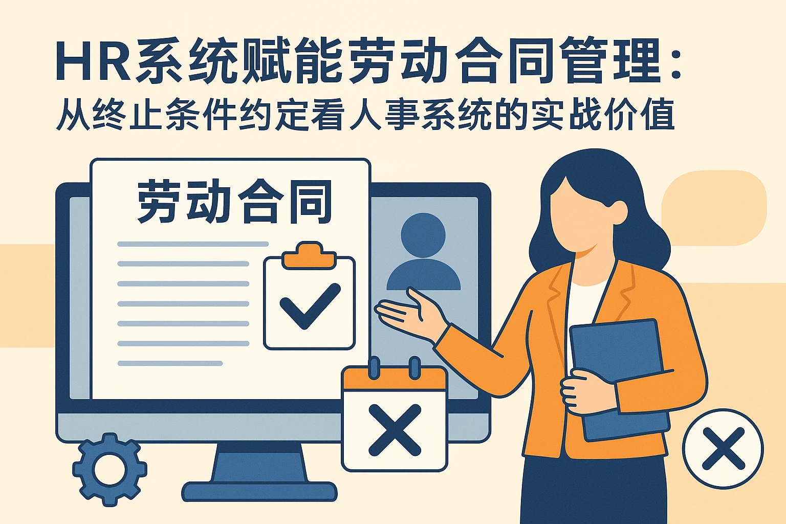 HR系统赋能劳动合同管理：从终止条件约定看人事系统的实战价值
