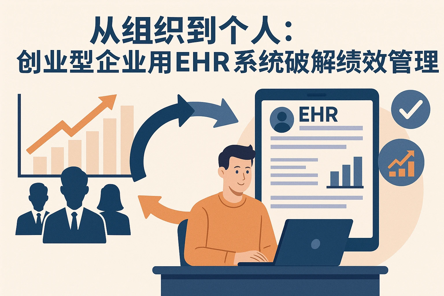 从组织到个人:创业型企业用EHR系统破解绩效管理困局