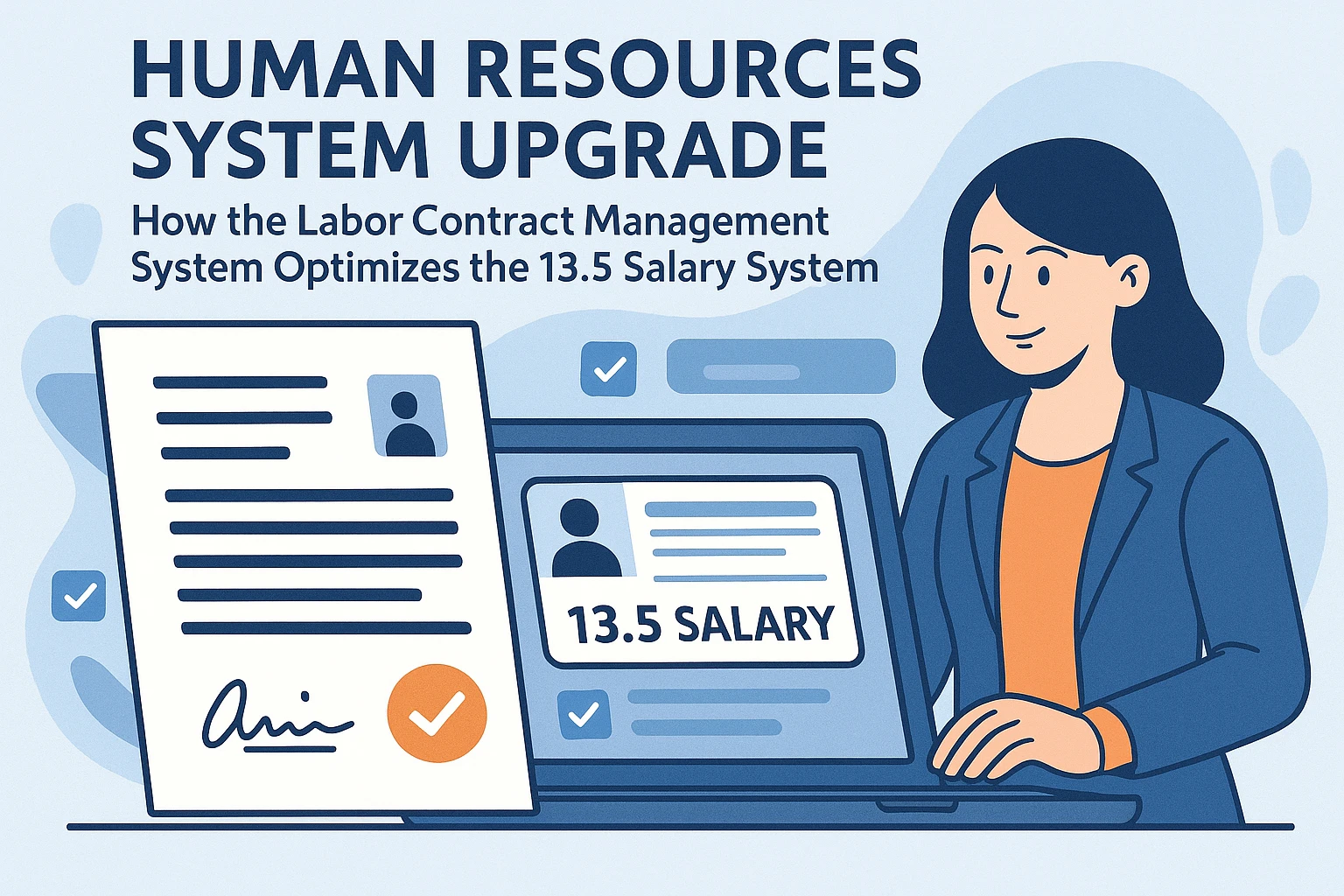 人力资源系统升级:劳动合同管理系统如何优化13.5薪制管理