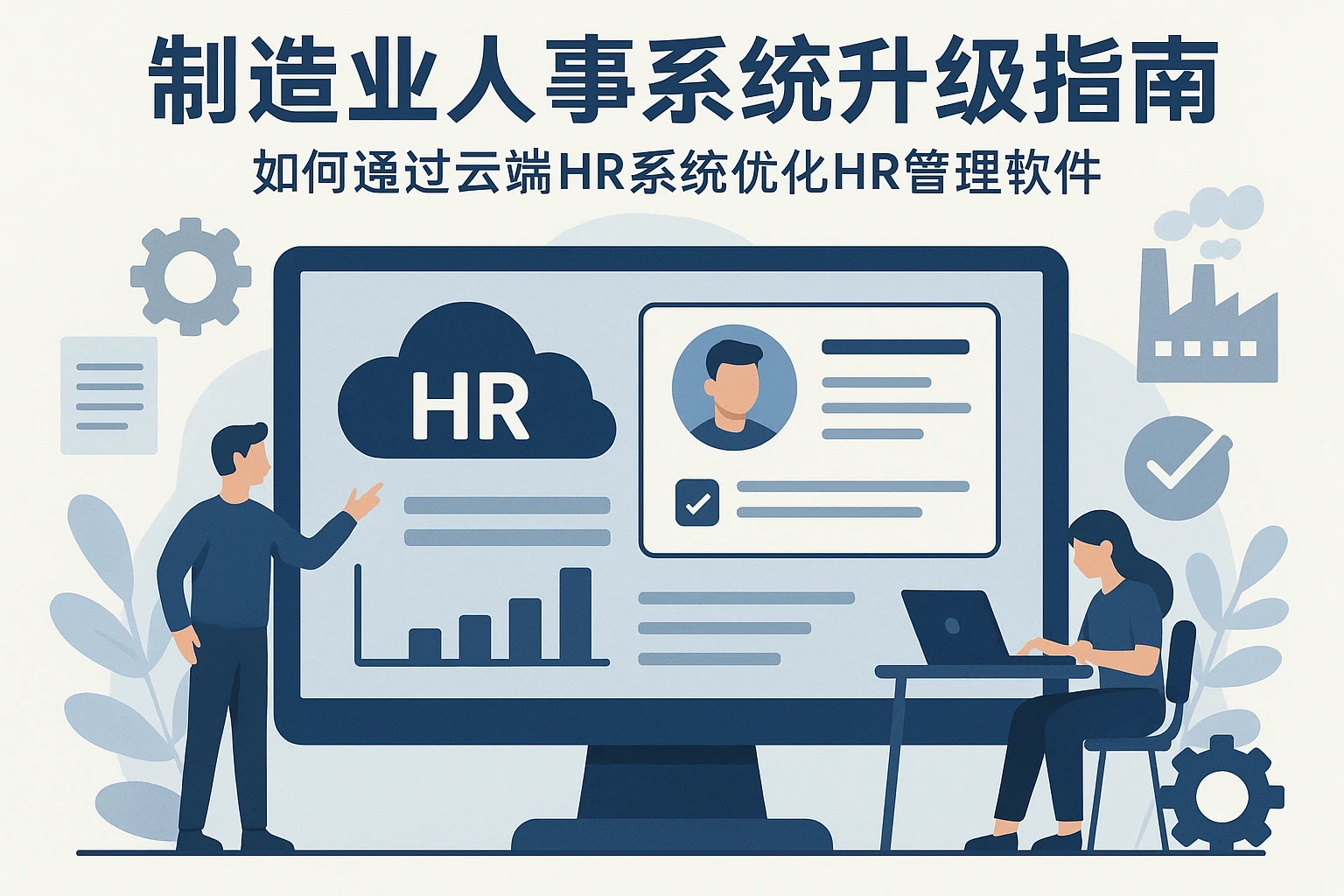 制造业人事系统升级指南：如何通过云端HR系统优化HR管理软件