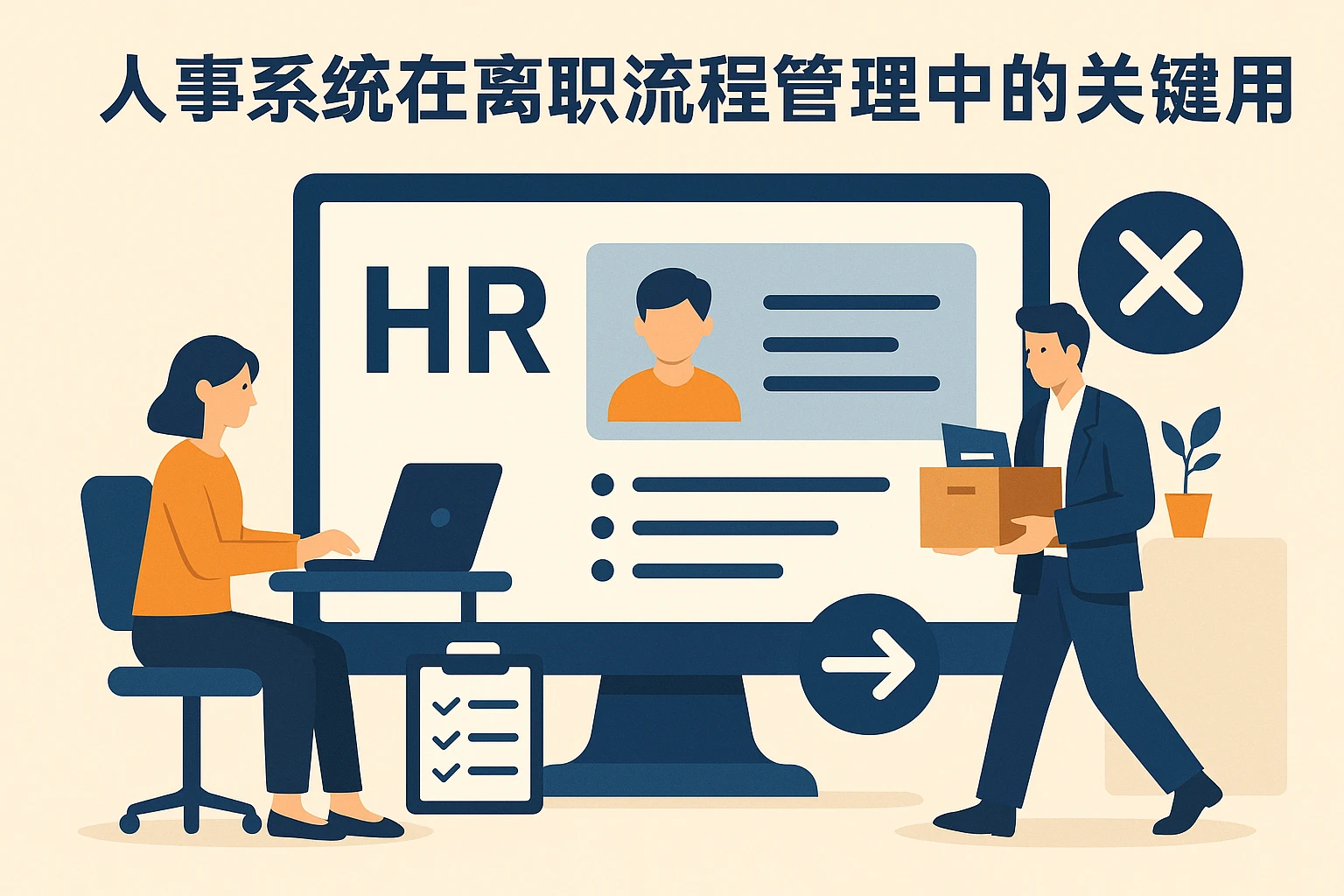 人事系统在离职流程管理中的关键作用