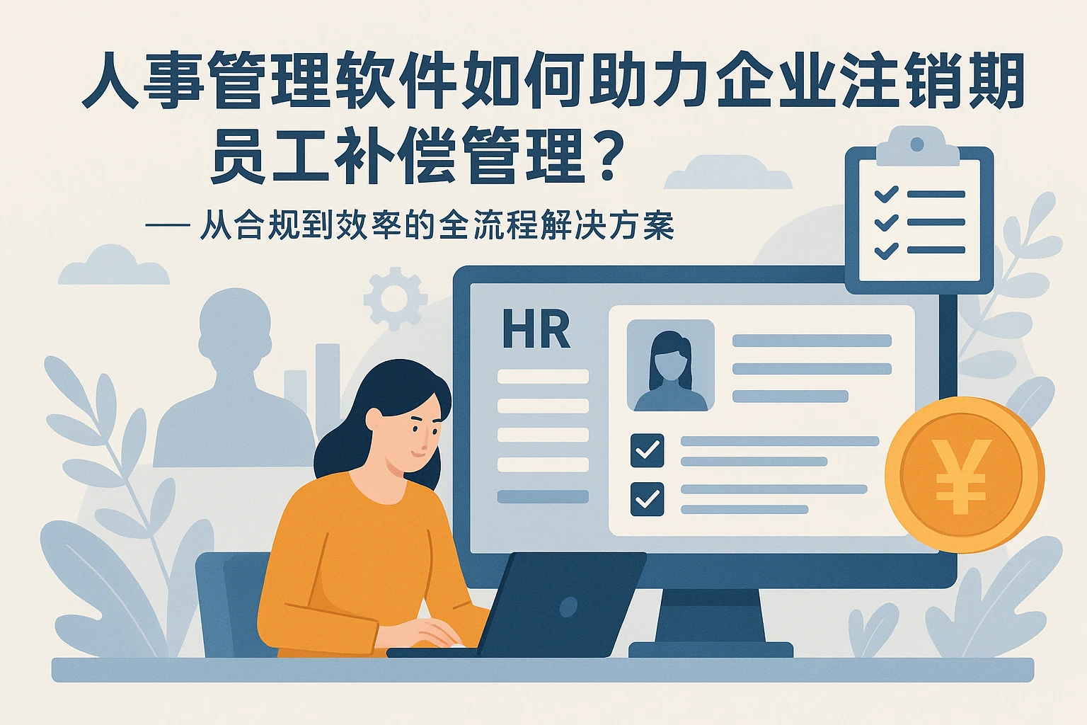 人事管理软件如何助力企业注销期员工补偿管理?——从合规到效率的全流程解决方案