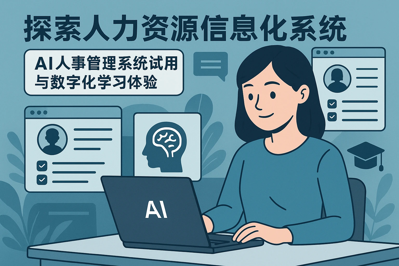 探索人力资源信息化系统:AI人事管理系统试用与数字化学习体验