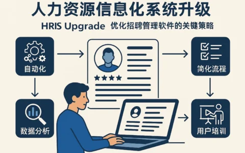 人力资源信息化系统升级：优化招聘管理软件的关键策略