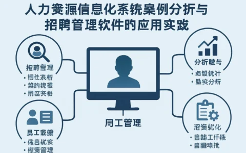 人力资源信息化系统案例分析与招聘管理软件的应用实践
