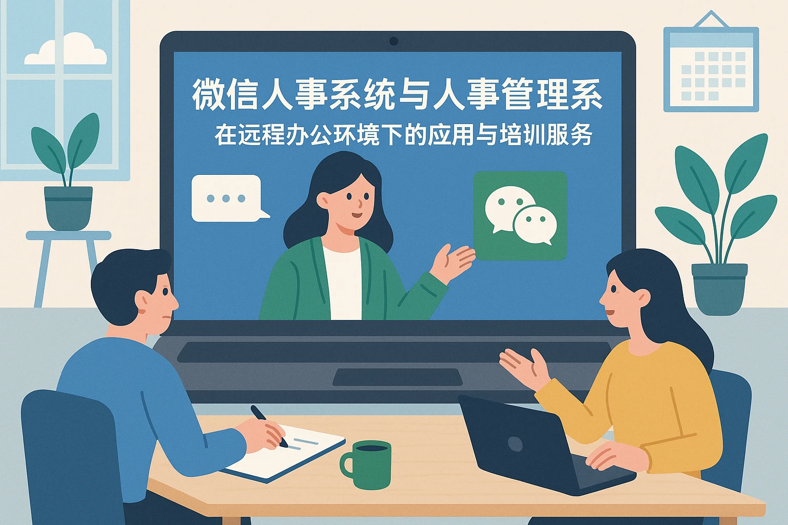 微信人事系统与人事管理系统在远程办公环境下的应用与培训服务