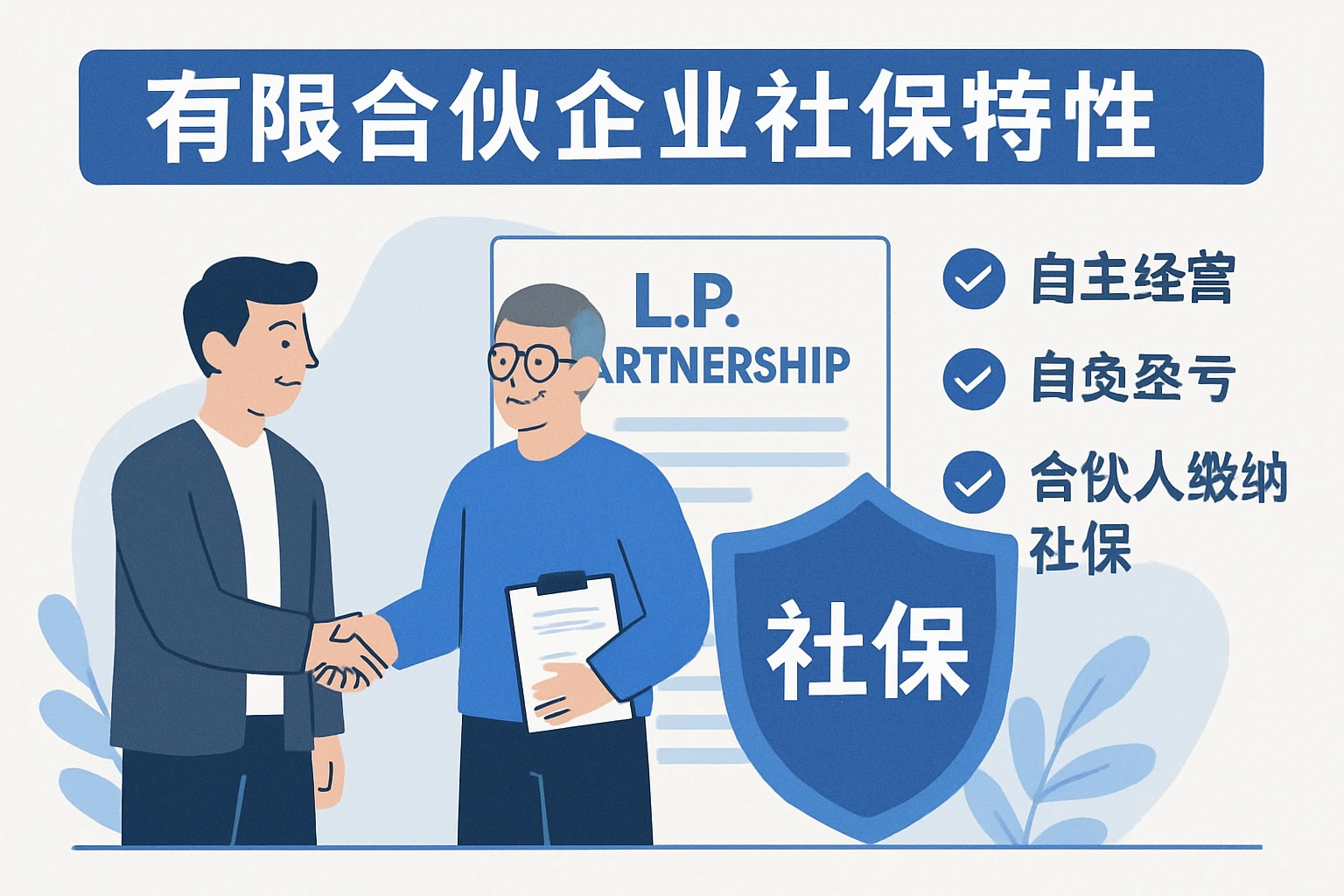 有限合伙企业社保特性
