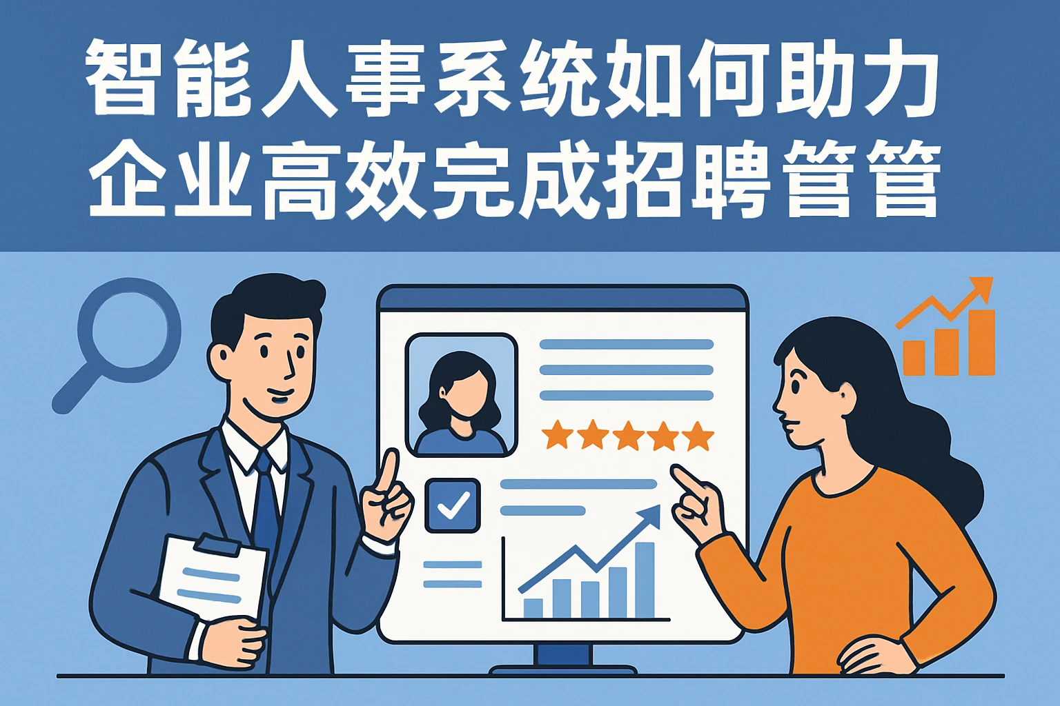 智能人事系统如何助力企业高效完成招聘与绩效管理