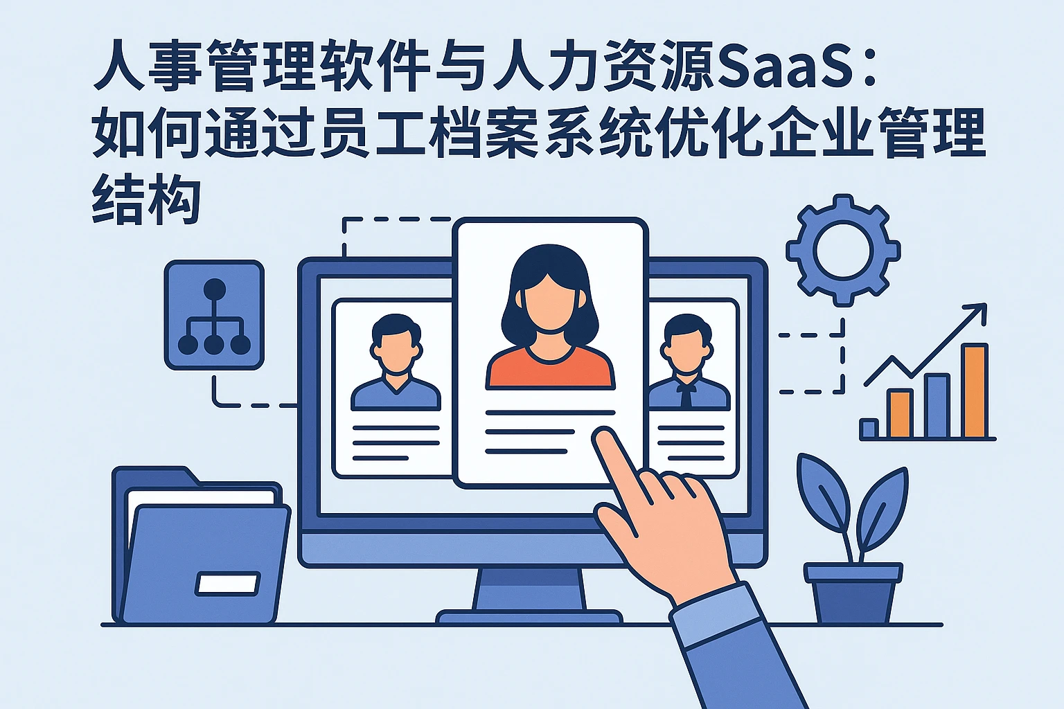 人事管理软件与人力资源SaaS：如何通过员工档案系统优化企业管理结构