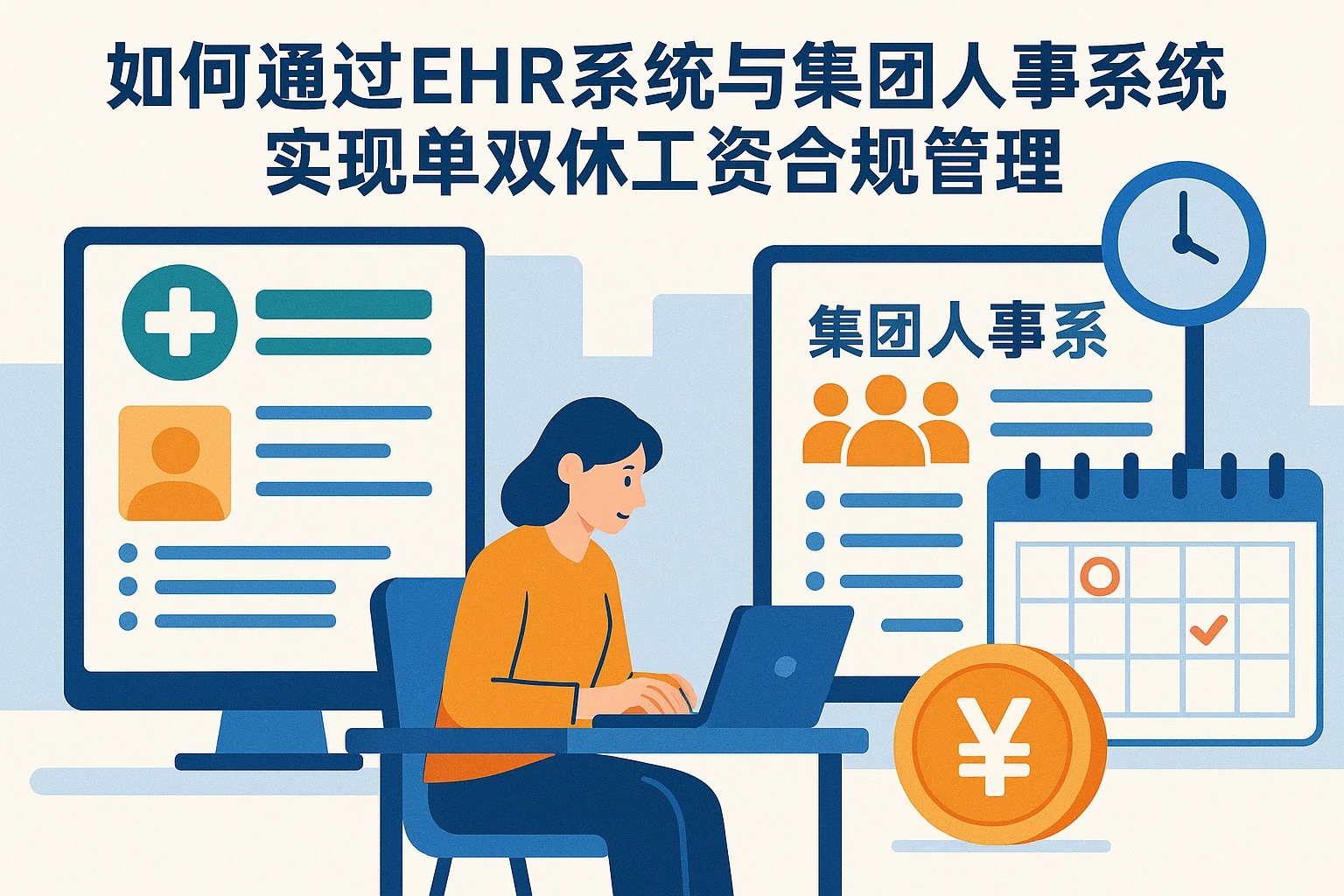 如何通过EHR系统与集团人事系统实现单双休工资合规管理