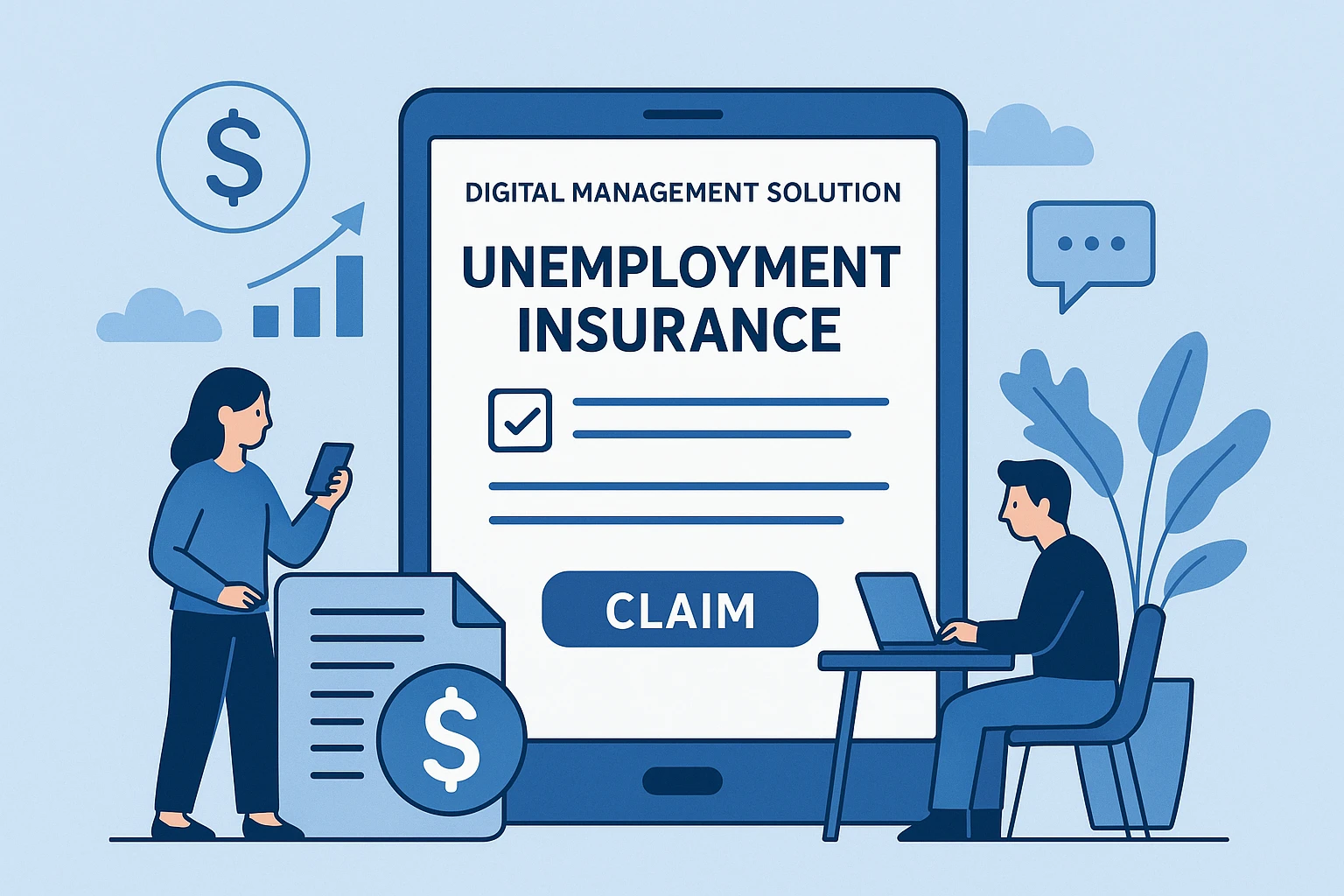 失业金申领的数字化管理方案