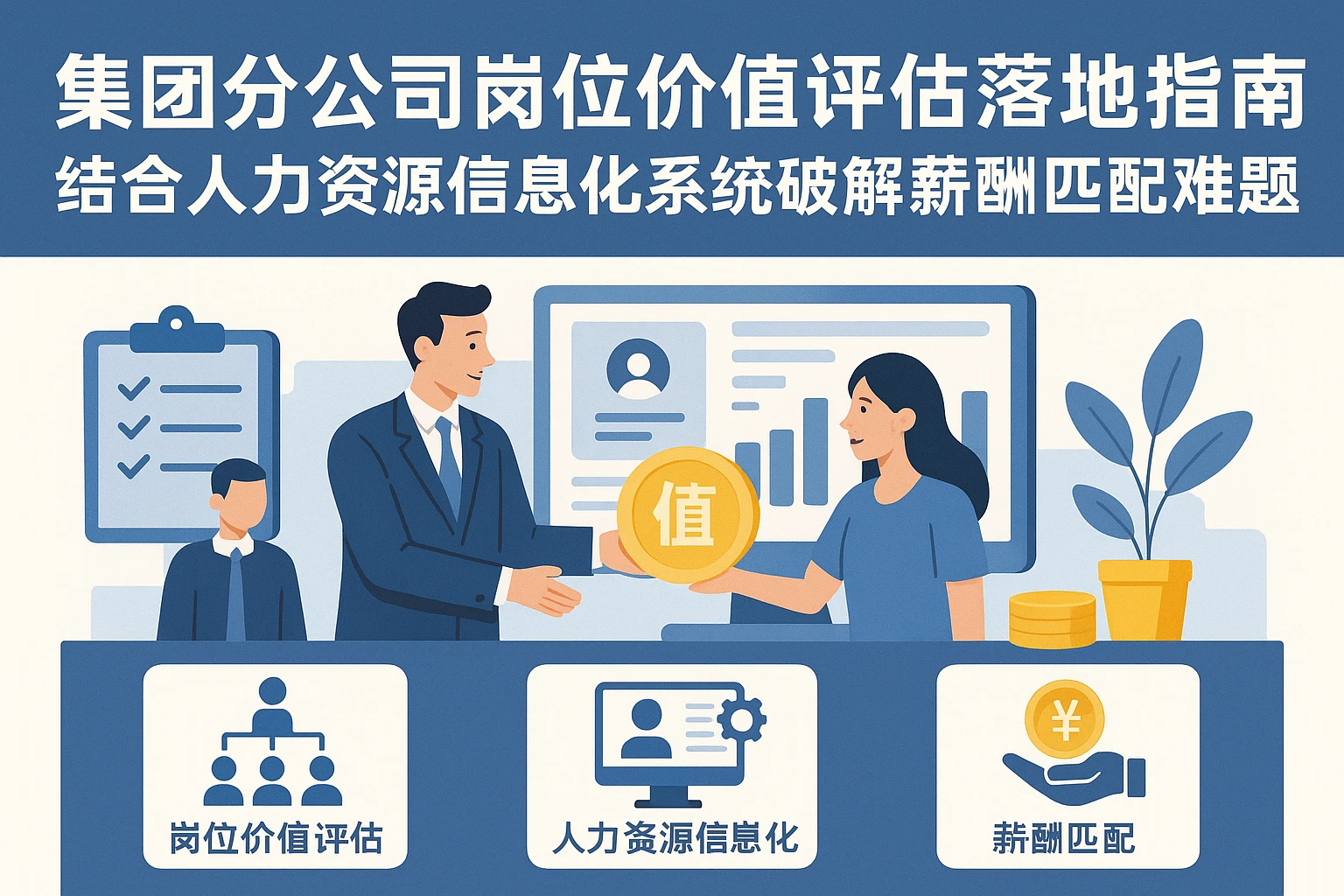 集团分公司岗位价值评估落地指南：结合人力资源信息化系统破解薪酬匹配难题
