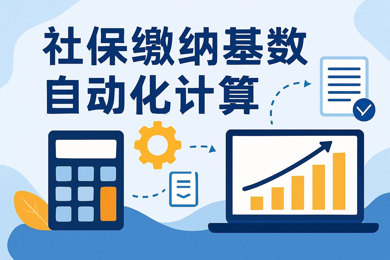 社保缴纳基数自动化计算
