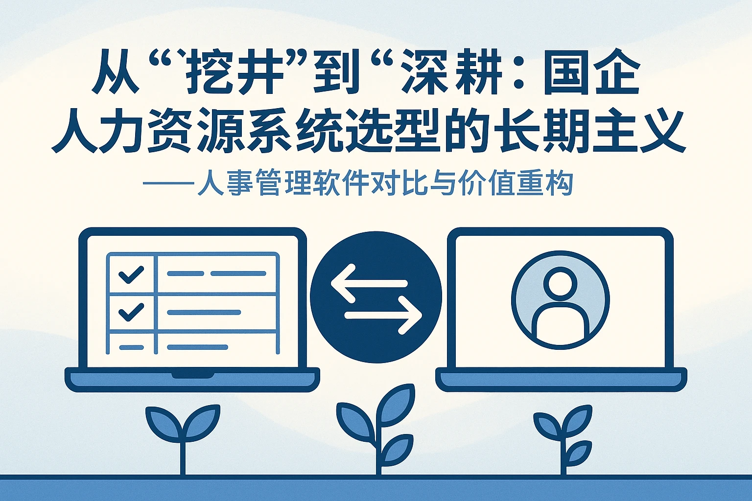 从“挖井”到“深耕”：国企人力资源系统选型的长期主义逻辑——人事管理软件对比与价值重构