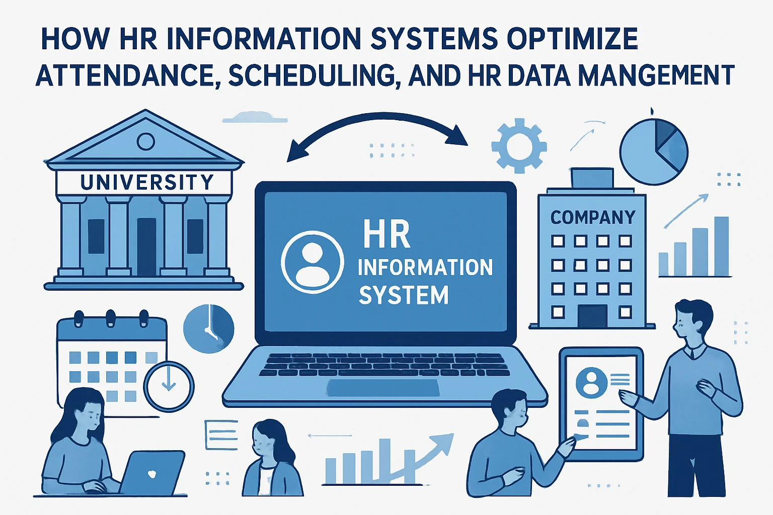 人力资源信息化系统如何优化大学与企业考勤排班及人事大数据管理