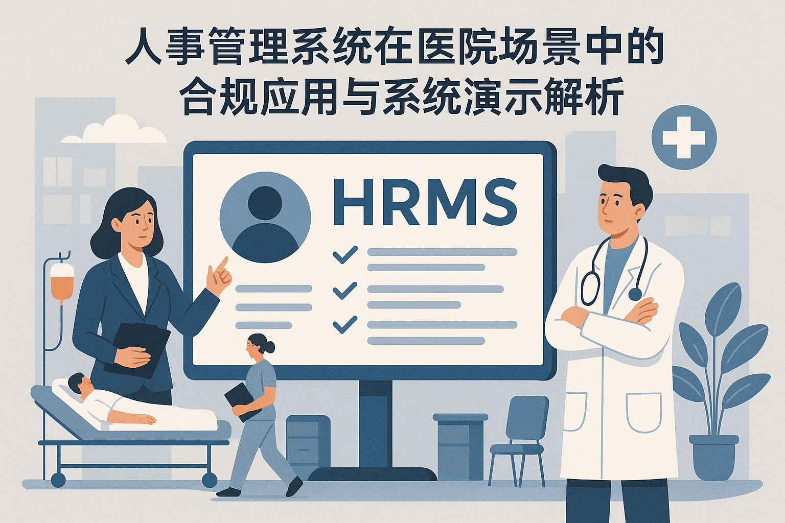 人事管理系统在医院场景中的合规应用与系统演示解析