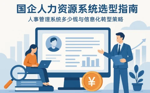 国企人力资源系统选型指南：人事管理系统多少钱与信息化转型策略