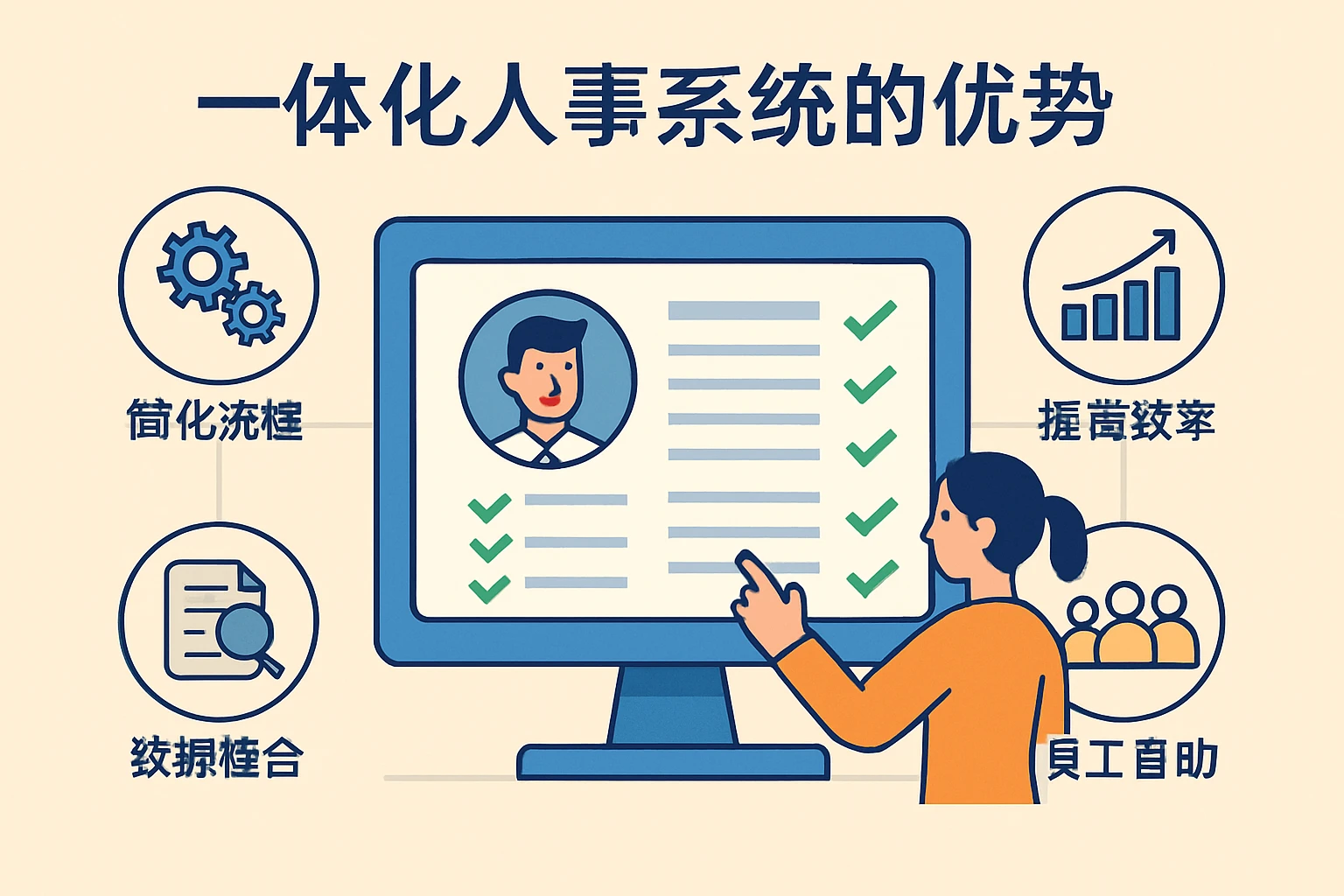 一体化人事系统的优势