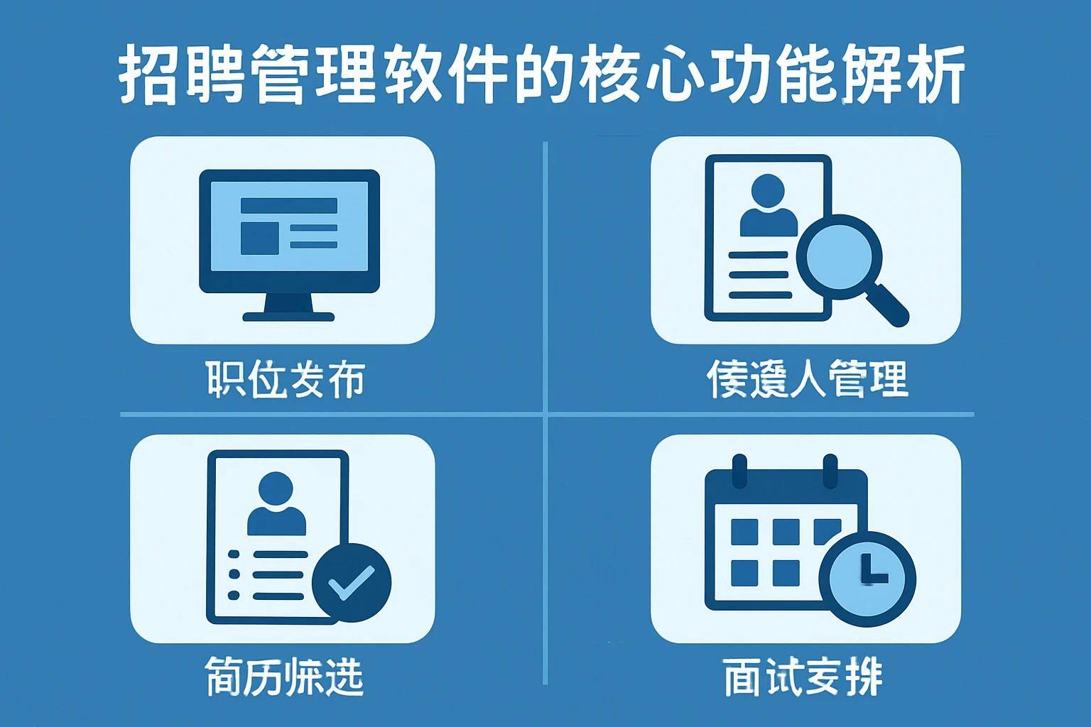 招聘管理软件的核心功能解析