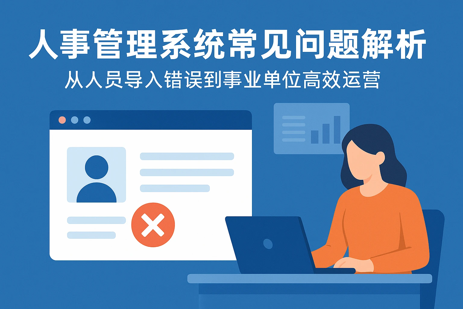 人事管理系统常见问题解析：从人员导入错误到事业单位高效运营