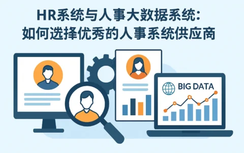 HR系统与人事大数据系统：如何选择优秀的人事系统供应商