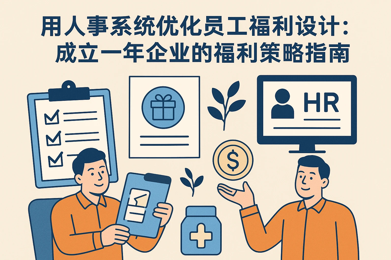 用人事系统优化员工福利设计：成立一年企业的福利策略指南